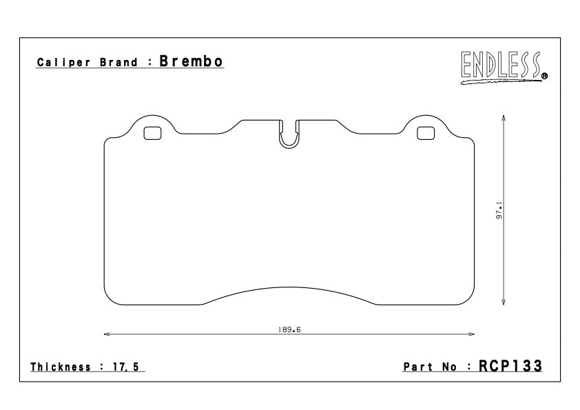 RCP133 Vorderachse für Keramik Bremse