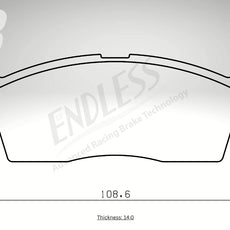 Endless Bremsbeläge Vorderachse für Citroen Art. B33610