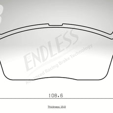 Endless Bremsbeläge Vorderachse für Suzuki Art. B33870