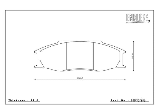 Vorderachse HP698-29mm