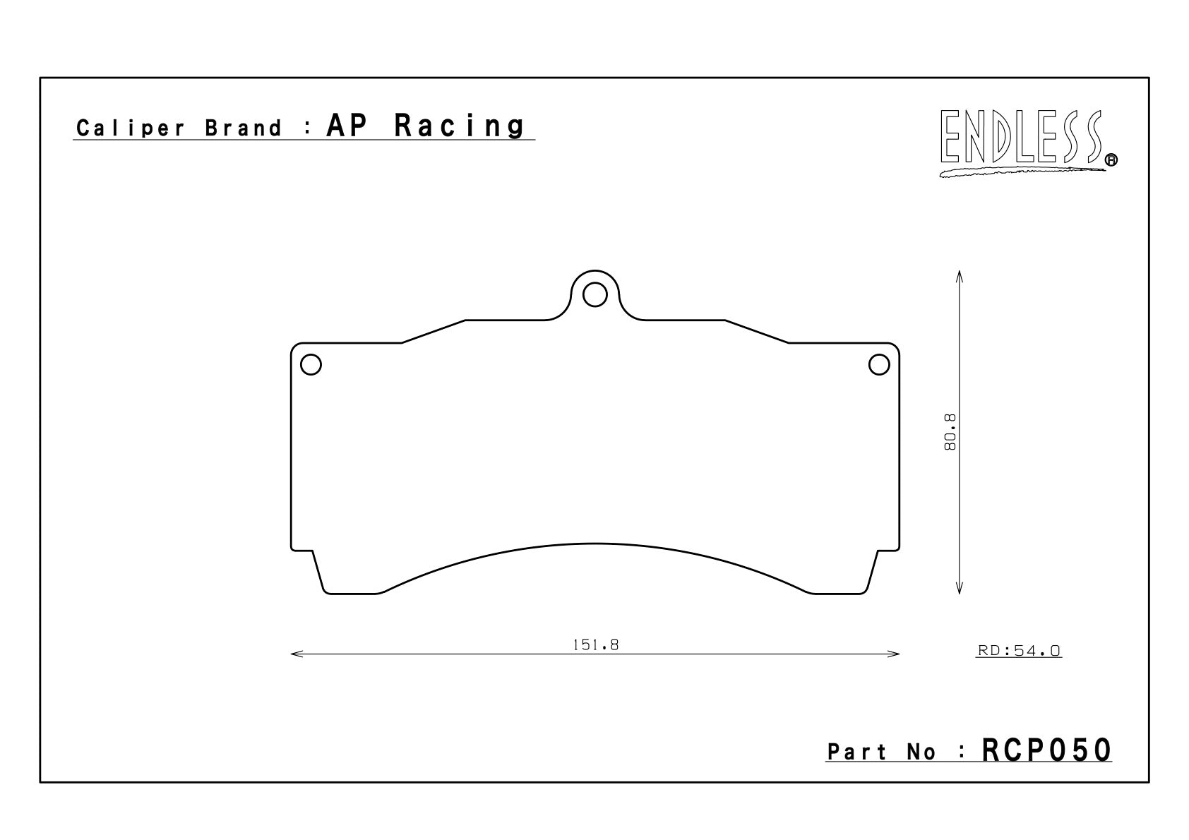 ENDLESS BRAKE PADS FOR RACING, RALLY, TRACKDAY and SPORT — Racing23 GmbH