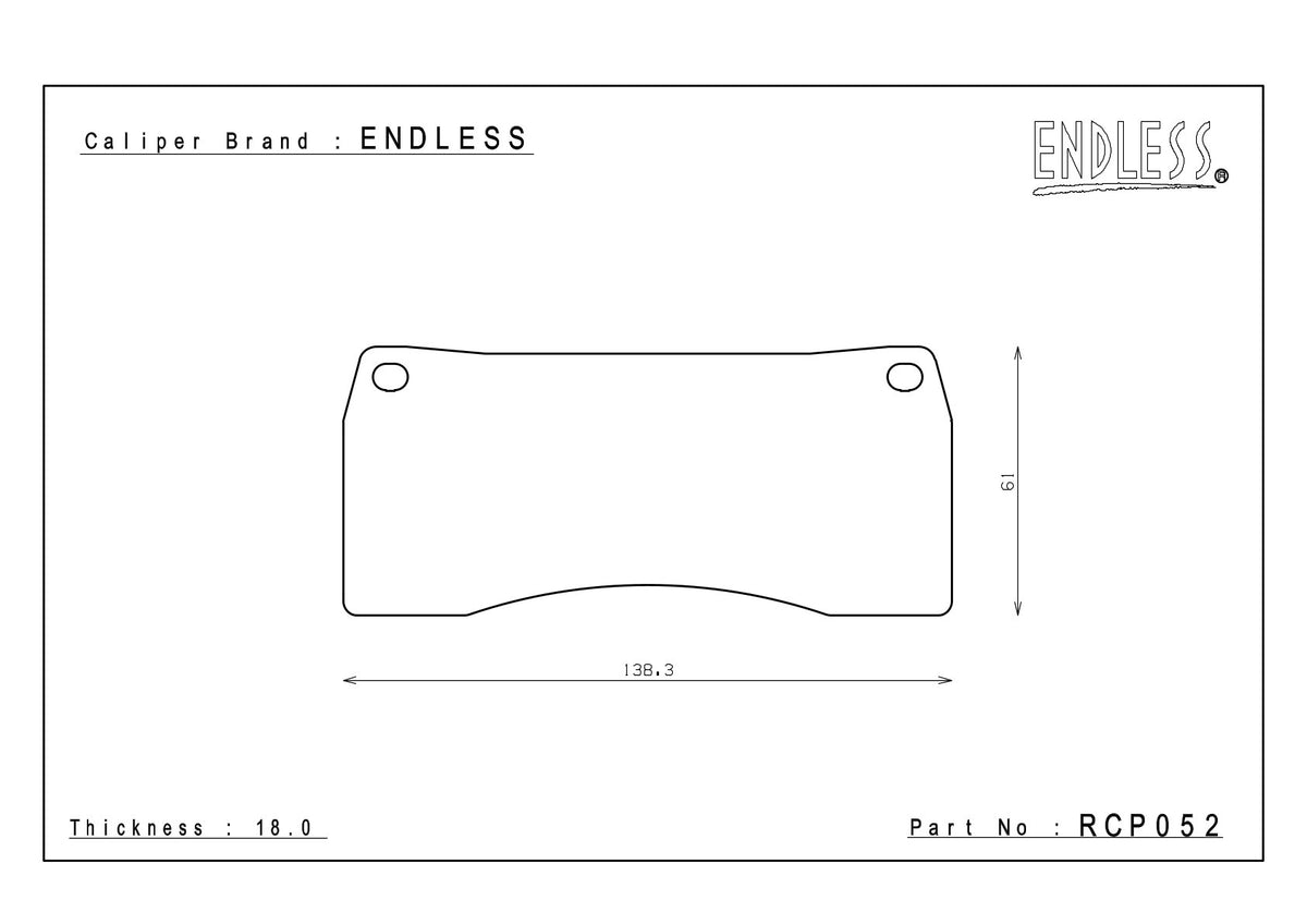 ENDLESS BRAKE PADS FOR RACING, RALLY, TRACKDAY and SPORT — Racing23 GmbH