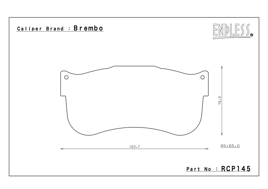Front axle RCP145-29mm