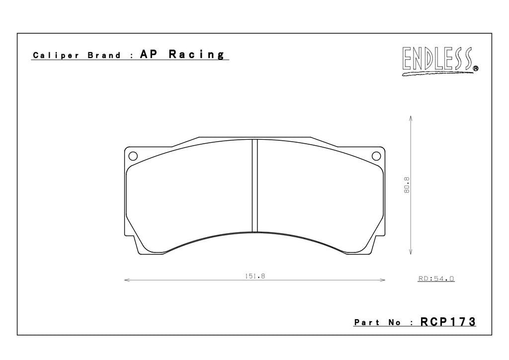 Front axle RCP173-25mm